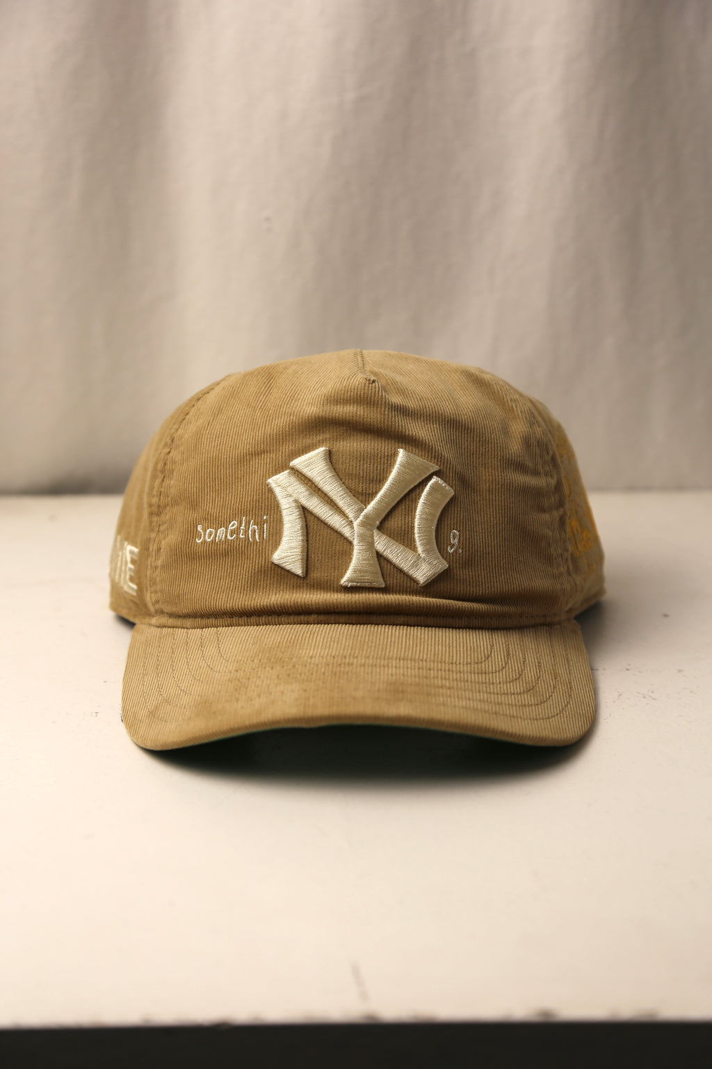 Big Apple Cap Khaki Corduroy