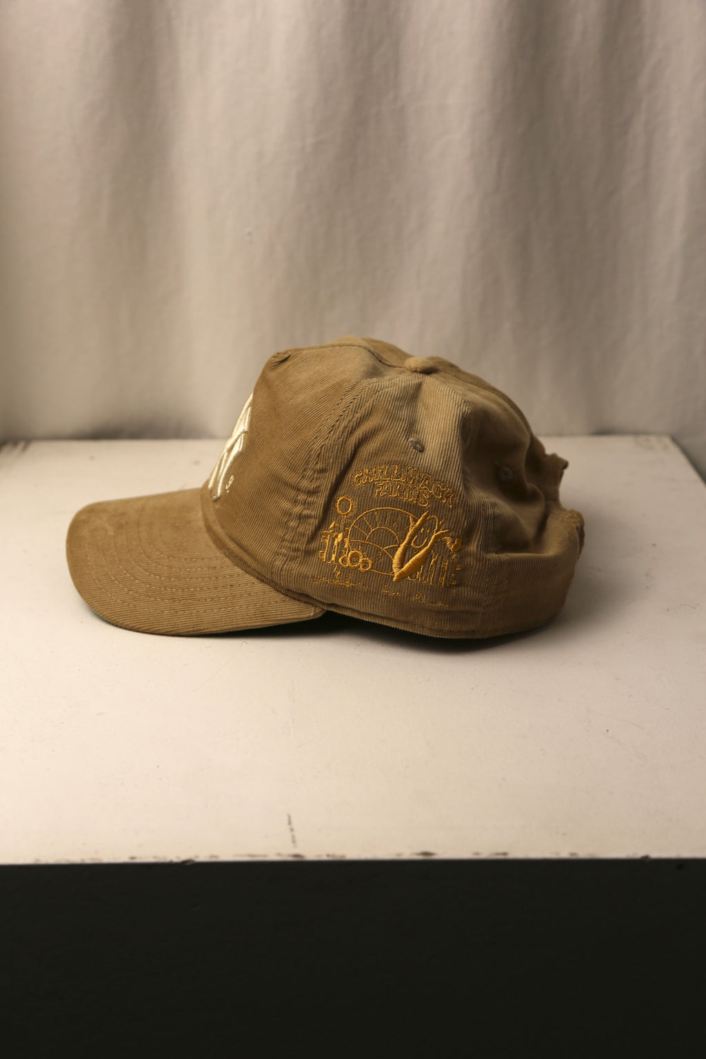 Big Apple Cap Khaki Corduroy